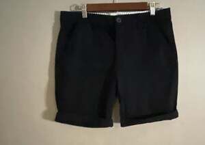 JCPenney jcp Black Cuffed Shorts Size 10